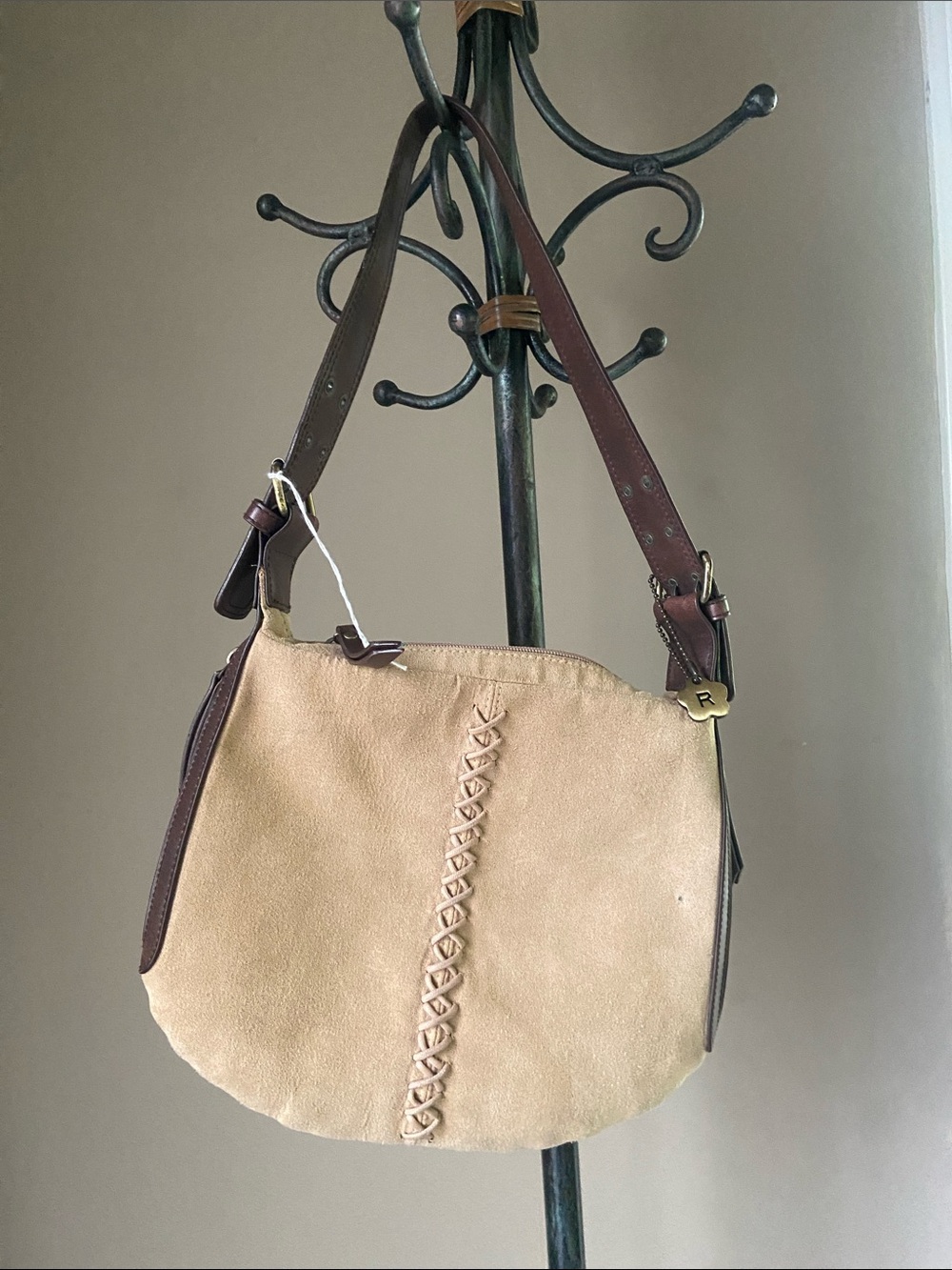 Vintage Y2K Rampage shoulder bag beige/brown